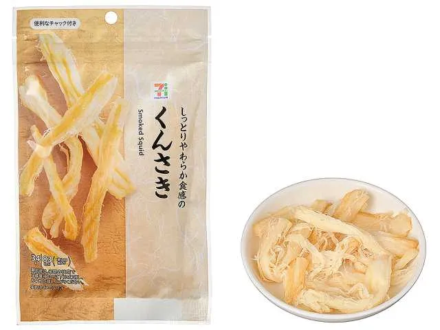7 PREMIUM Smoked Shredded Squid 34g