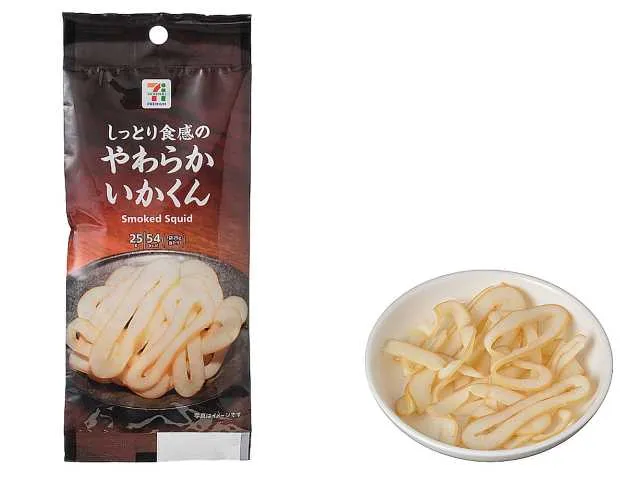 7 PREMIUM Soft Smoked Squid