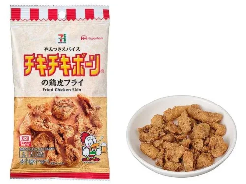 7プレミアム やみつきスパイスチキチキボーンの鶏皮フライ