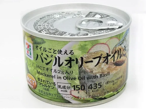 7プレミアム バジルオリーブオイルさば 150g