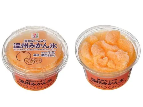 7プレミアム 温州みかん氷