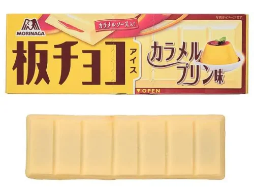 森永製菓 板チョコアイス カラメルプリン味