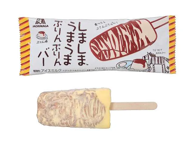 MORINAGA 줄무늬 꿀맛 푸딩 바