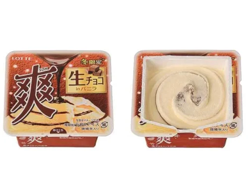 ロッテ 爽 生チョコinバニラ