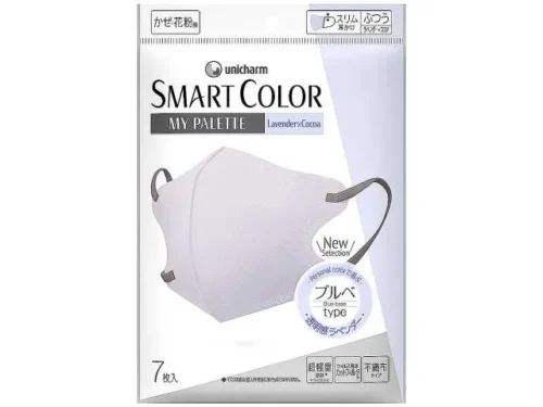 CHO-KAITEKI MASK Smart Color, Blue Base, 7-pack