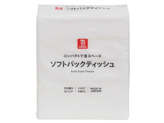 7 THE PRICE Soft Pack Tissues 150-count 5-pack
