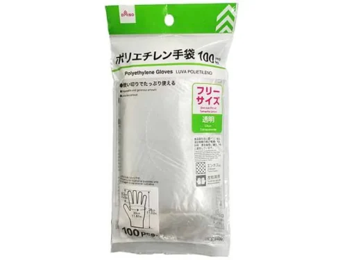 DAISO 폴리에틸렌 장갑 100매