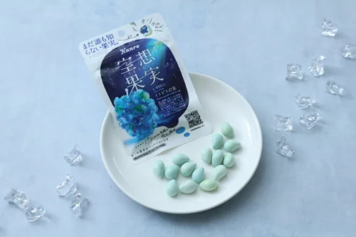 セブンイレブン限定！空想上の果実「イトピスの実」グミが登場！ぷにとろ食感のりんごグミも同時発売