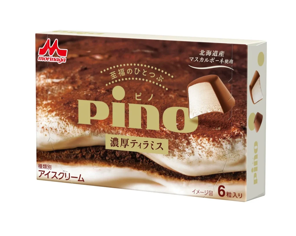 コンビニで本場イタリアの味！「ピノ 濃厚ティラミス」が数量限定で新登場