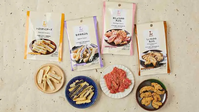 A Must-See for Drink Lovers! Lawson Introduces New, Unique “Otsumami Snacks” That Let You Enjoy Japanese Food Culture