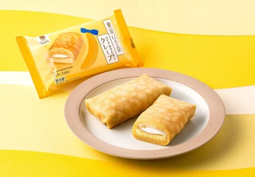 Tokyo’s Famous Souvenir “Tokyo Banana” Becomes a New Crêpe at Family Mart!