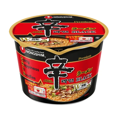 【速報】世界一に輝いた「辛ラーメンブラック」がレンジ対応に！コンビニで手軽にプレミアムな一杯を