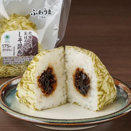 おぼろ昆布おむすび(しそ昆布)