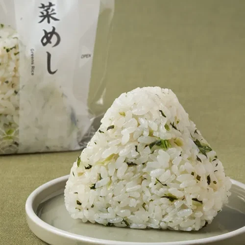 菜めしおむすび