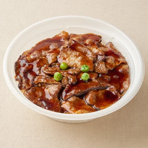 직화 구이 차슈 덮밥