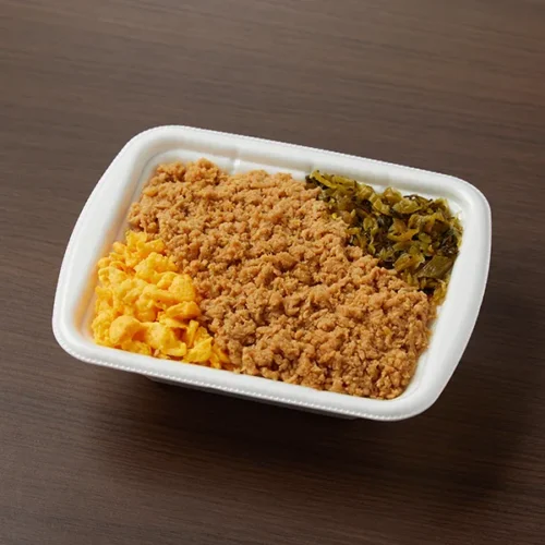 닭고기 소보로 도시락