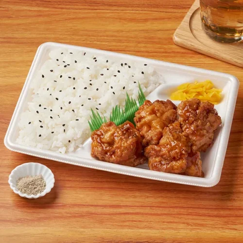세카이노 야마짱 감수 매콤달콤 가라아게 도시락
