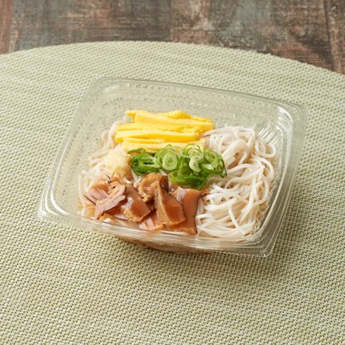 국물까지 마시는 미니 붓카케 수제 소면
