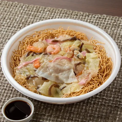 Saraudon with 9 Vegetable Ingredients and Starchy Sauce