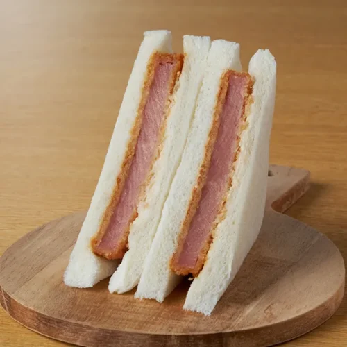 厚切りハムカツサンド