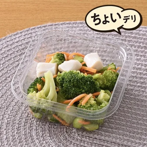 참기름 향이 가득한 관자 풍미의 녹색 채소 샐러드