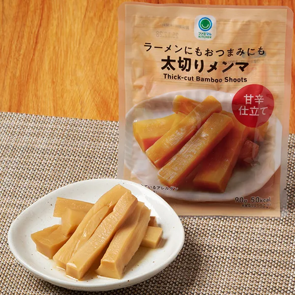 Thick-cut Menma for Ramen or Snacks