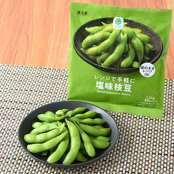 렌지로 간편하게 소금맛 풋콩