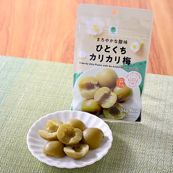 부드러운 신맛 한입 바삭 매실장아찌
