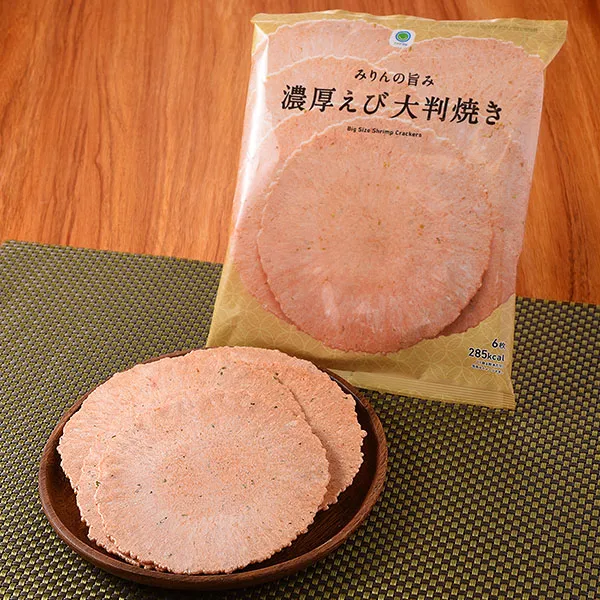 미림의 진한 감칠맛 새우 오오반야키