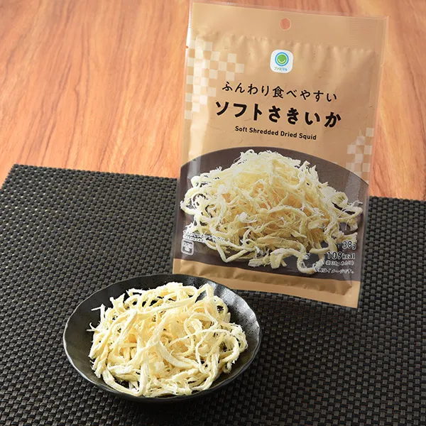 Fluffy, Easy-to-Eat Soft Shredded Dried Squid