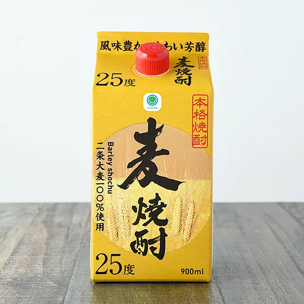 보리 소주 25도 팩 900ml