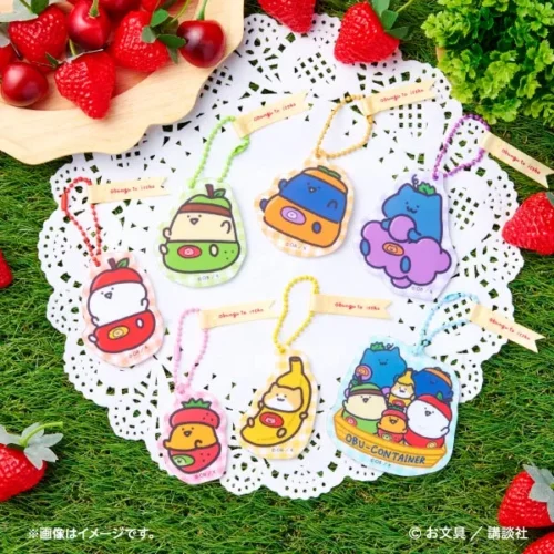 お文具といっしょ オリジナルアクリルキーホルダー