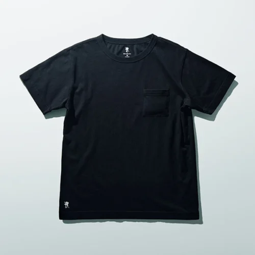 ポケットTシャツ くろ