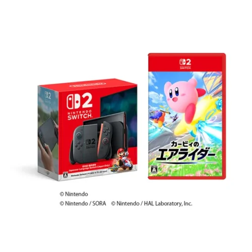 【ファミマオンライン】[抽選商品]オリジナル特典付き カービィのエアライダー + Nintendo Switch 2(日本語・国内専用) マ...