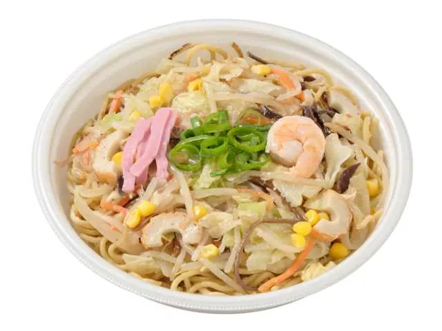 Rich & Savory Fried Champon Noodles