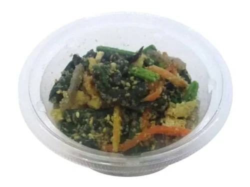 Hiroshima-grown Spinach with Sesame Dressing