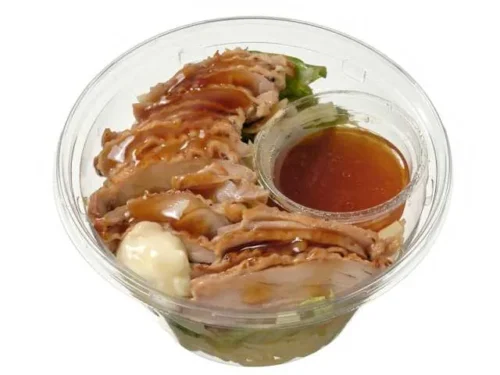 照り焼きチキンのパスタサラダ