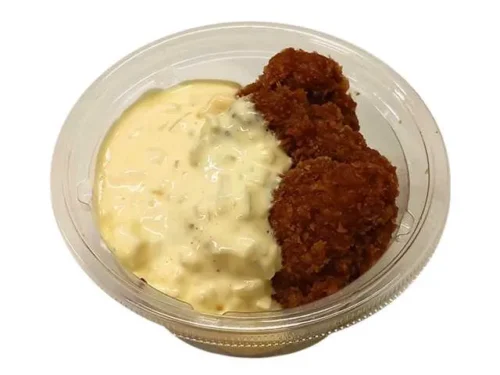 冷たいまま食べるタルタルソースのアジフライ