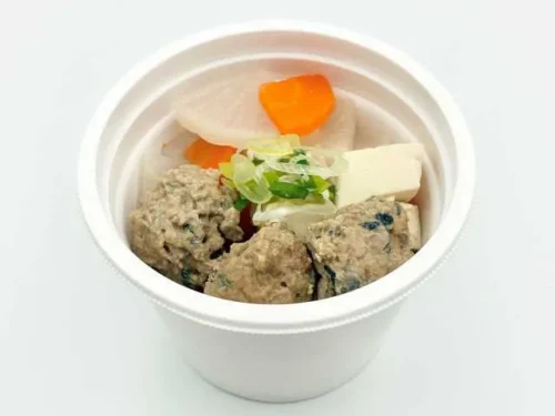 秋の味覚 大船渡港水揚げさんまのすり身汁