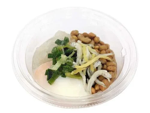 Soft-Boiled Egg Shirasu Natto with Miura City Radish