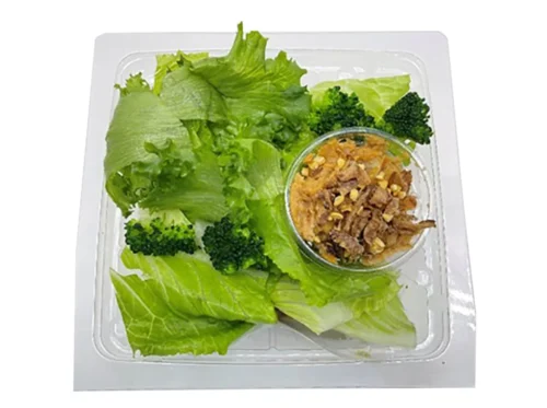 Weeding Salad: Onion Potato & Green Salad
