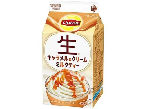 リプトン 生キャラメル&クリームミルクティー