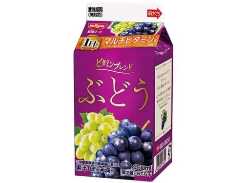 日清ヨーク ビタミンブレンドぶどう 450ml