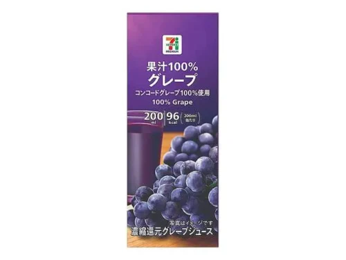7プレミアム グレープ 果汁100% 200ml