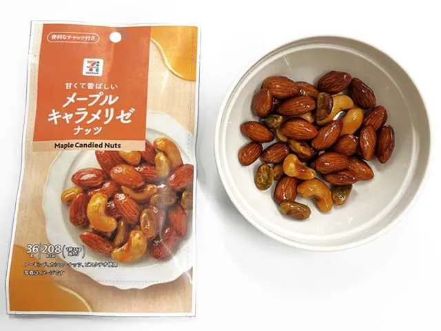 7 프리미엄 메이플 캐러멜라이즈 너츠 36g