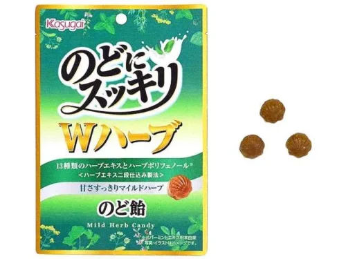 春日井製菓 のどにスッキリWハーブ のど飴