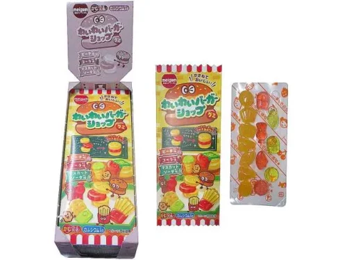 明治チューインガム わいわいバーガーショップグミ