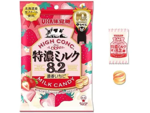 味覚糖 特濃ミルク8.2 濃香いちご