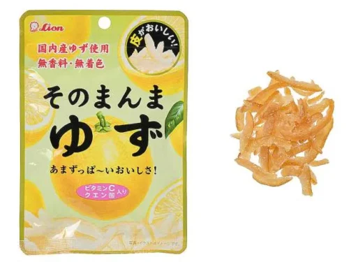 LION KASHI Whole Yuzu Candy