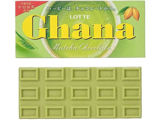 ロッテ ガーナ 抹茶チョコレート - コンビニDB